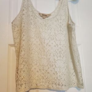 Decree lace tank top - L - LIKE NEW